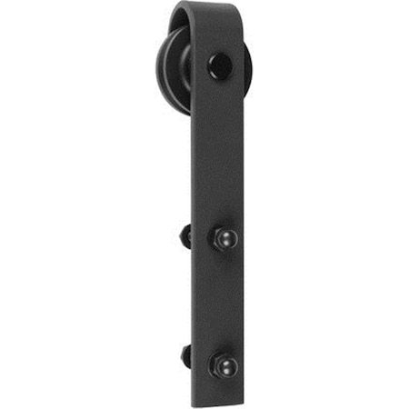 The Delaney 1000 Series 8 ft. Barn Door Hardware, Black BD1084